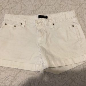 Banana Republic White Denim Shorts - Size 8